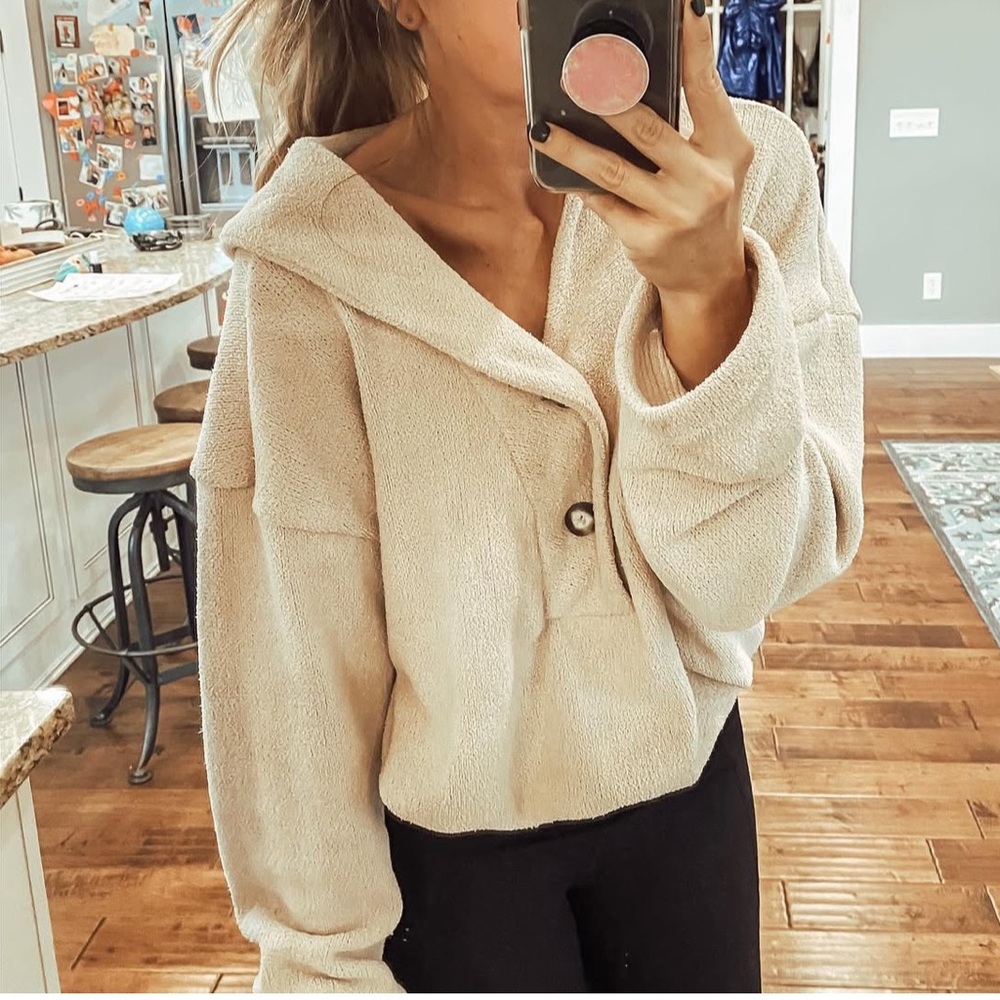 Free People Beach Bino pullover sweater